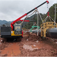 Estación de Trabajo Automática Suhigo para Eliminación de Óxido por Chorro de Arena, Transmisión Hidráulica Completa, Alta Eficiencia Operativa para Tuberías