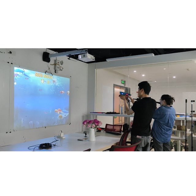 Hot Interactive Battle Multiplayer Wireless Intelligent Sensing Laser Tag Gun Set with 6in1 System Laser Tag Equipment