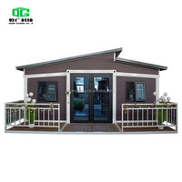 Villa préfabriquée modulable de 20 pieds pour grand-mère, maison conteneur extensible de haute qualité, mini-maison mobile portable 2 chambres