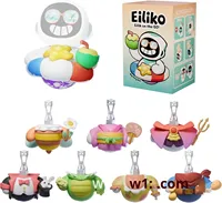 Eiliko Robot IA Éducatif Intelligent, Compagnon de Poche Interactif avec Contrôle Vocal et Expressions, Pendentif de Sac, En Stock