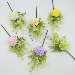 Bouquet de fleurs artificielles en pivoine Dongchen Crafts, 30 cm-100 cm, fleurs en soie, décoration de table, accessoires de photographie - Product Image 3