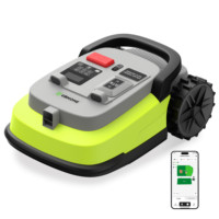 Tondeuse robot sans fil UBHOME M10 pour 1000m² avec vision IA RTK à bande de fréquence complète et contrôle par application – Stock UE