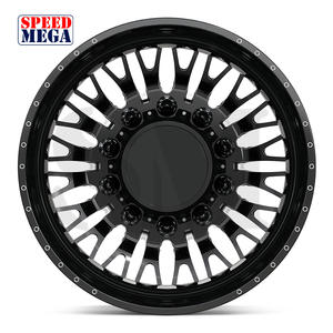 ล้อฟอร์จขอบลึกแบบออฟโรด 4x4 พร้อมฝาครอบแบบลอยตัว ขนาด 24x12 24x14 26x14 8x170 8x180 สำหรับรถบรรทุกและรถ Range Rover - Product Image 1