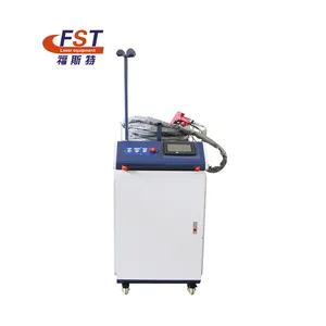 Di động cầm tay sợi Laser Cleaner gỉ sơn dầu surfaceer gỉ Remover laser làm sạch máy 3000 Wát 1000 Watt Laser