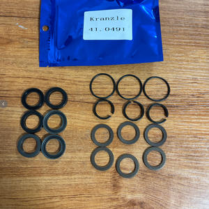 Kit de Reparación de Retenes TRS de Alta Calidad, 18mm, <span class=keywords><strong>Kranzle</strong></span>, 410491, NBR FKM Marrón, Resistente a Alta Presión - Product Image 4