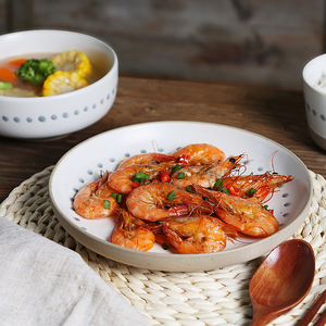 Vente d'usine : Service de vaisselle en céramique de style classique Europe/Amérique du Nord, motif dessiné à la main, compatible four et lave-vaisselle, portable, pour hôtels - Product Image 5