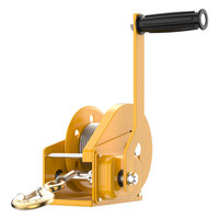 Treuil à main autobloquant portable Capacité 1200LBS/1800LBS/2600LBS avec treuil manuel à corde inoxydable