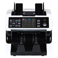Compteur de devises vertical électrique AL-920 220V multi-devises avec reconnaissance d'image double CIS pour dollars américains et euros