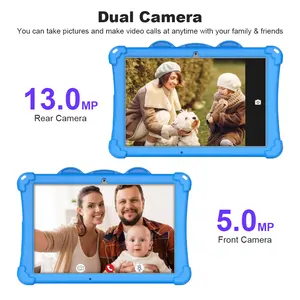 NEW 2024 A20 10.1 Inch 4GB+64GBChild Tablet Android 13.0 WlFl Android Tablet For Kids Educational Reading Machine KidsTablet