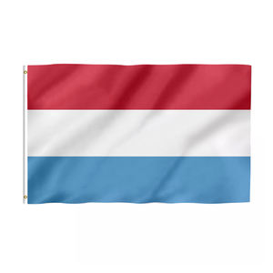 Livraison rapide du drapeau du monde personnalisé de haute qualité personnalisé 3 * 5ft coloré anti-fading anti-UV drapeau du <span class=keywords><strong>Luxembourg</strong></span> - Product Image 1