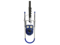 Caméra d'inspection de canalisation HD avec zoom optique 30X, mesure laser et tige télescopique de 1 à 6 m pour l'inspection des égouts