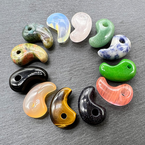 Colgante de cristal natural de ágata y jade, accesorio de anime <span class=keywords><strong>Onmyoji</strong></span>, Tengu Tsukimi sake, Swallowing Demons, Sword Princess Gossip - Product Image 3