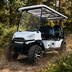 Carrito de Golf Eléctrico Todoterreno Estilo Clásico de 4+<span class=keywords><strong>2</strong></span> Plazas con Batería de Litio y Motor de CA de 5KW para Caza y Agricultura - Product Image 1
