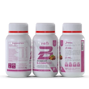 Complejo de <span class=keywords><strong>Vitamina</strong></span> B 8 en Tabletas, 8 Vitaminas Solubles en Agua, en Existencia |   Mejora la Inmunidad, Uso en Adultos, 60 Tabletas/Botella |   Envío Rápido al por Mayor - Product Image 1
