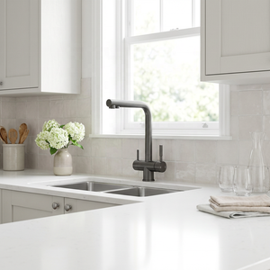 <span class=keywords><strong>Rubinetto</strong></span> da <span class=keywords><strong>Cucina</strong></span> Moderno Certificato WELS con <span class=keywords><strong>Filtro</strong></span> a 3 Vie, Miscelatore Nero per Acqua Filtrata per il Mercato Australiano - Product Image 5