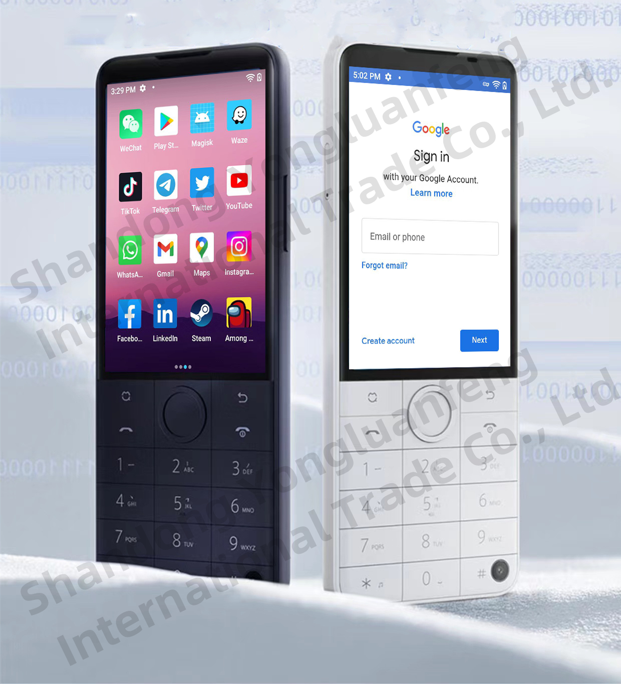 Goo-gle Global Version Duoqin F22 Pro 4G Android 12 Smartphone