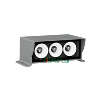 Applique murale extérieure étanche Unique Yuanyeled à tête unique avec contrôle DMX/WiFi, en aluminium, RGBW 3W-18W