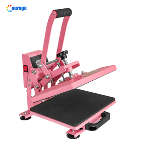 New 23*30cm xách tay nhỏ Nhiệt Báo Chí cho T-Shirt logo nhãn chuyển máy in với LED hiển thị - Product Image 6