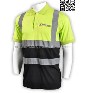 Ansi Clase 3 En471 Hola Vis de seguridad reflectante de alta visibilidad de ropa camisa de Polo ropa - Product Image 5