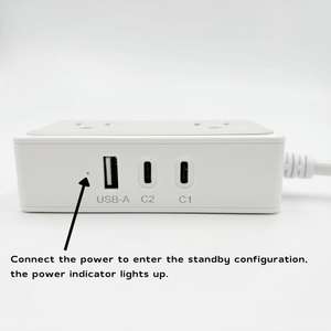 Regleta de Enchufes de Pared de 4 Pies para Cine en Casa con Sistema de Audio para Proyector y Dispositivo de Streaming - Product Image 4