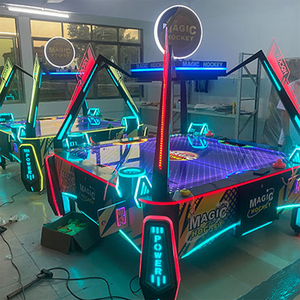 Table Magic Hockey 4 joueurs Fun Air Hockey Machine d'amusement d'intérieur pour jeu de rachat de billets Game Center - Product Image 3