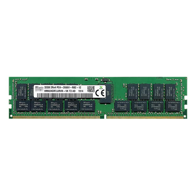 DDR4 RAM 32gb 2Rx4 2666V Recc Rdimm Memory Module, Suitable for Servers HMA84GR7JJR4N-VK