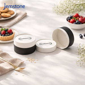Custom Recyclable Food Grade Baking Pastry Cylinder Tube <b>Packaging</b> Luxury UV Printed Paper Cheesecake Cylinder <b>Box</b> Container - Product Image 6