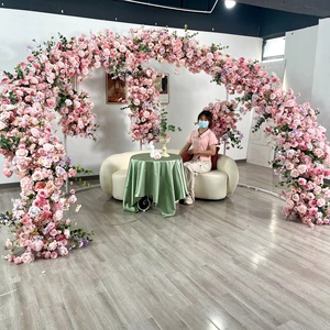 Luckygoods WG2508 Arco Nuziale in Ferro Battuto per Sfondo Matrimonio, Supporto per Eventi a Noleggio, Oggetto Scenico per Sfondo, Allestimento Scenografico per Matrimoni - Product Image 3