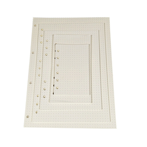 Recambio de Papel para Cuaderno Espiral, 40 <span class=keywords><strong>Hojas</strong></span> <span class=keywords><strong>con</strong></span> Cuadrícula de <span class=keywords><strong>Puntos</strong></span>, <span class=keywords><strong>Hojas</strong></span> Sueltas para Carpetas de Anillas, Recambio para Papel de Agenda Filofax - Product Image 1
