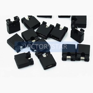 254 Jumper Cap <strong>Open</strong> Short Circuit Block 254mm 100 Pack <strong>1</strong> Bag254 Jumper Cap <strong>Open</strong> Short Circuit Cap Short Circuit Block 254mm 100 - Product Image 1