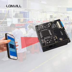 Lonvill nhỏ mã vạch quét tích hợp kiểm tra giá máy QR Máy quét động cơ 2D QR đọc mã với USB TTL - Product Image 2