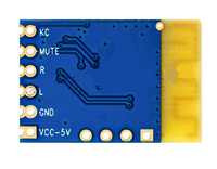Module audio Bluetooth JDY-62A, carte récepteur audio sans fil stéréo double canal, amplificateur de modification, module de système sonore intégré
