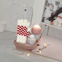 Ensemble cadeau personnalisé unique pour la promotion de la décoration de festival, gants, cadeaux d'affaires de Noël
