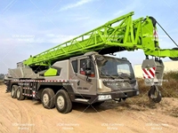 Grue de camion Zoomlion d'occasion grue de camion mobile de 50 tonnes ZTC 500 h grues de camion 70ton 30