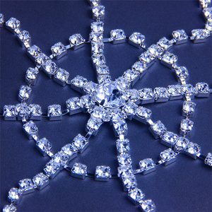 Luoyan Popular Chic diadema diamante tocado Rhinestone <span class=keywords><strong>1920s</strong></span> diadema Flapper accesorios para el cabello para fiesta de disfraces gorra para la cabeza - Product Image 5