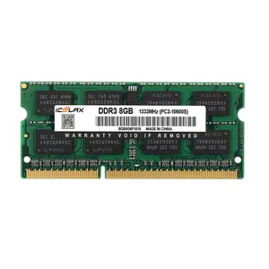 ICOOLAX DDR3 Laptops ddr3l ram 2GB 4GB 8GB 16GB ddr 3 gaming 4 8 16 gb 1333 1600 MHz SODIMM RAM Notebook Memory memoria tablet