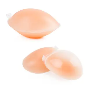 Alta qualidade push up invisível mama silicone sutiã adesivo para vestidos de noiva