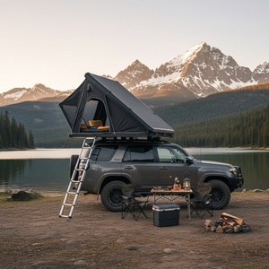 Tente de montage sur voiture en aluminium quatre saisons 2025, étanche, avec lanterneau ventilé, pour les voyages de camping en famille - Product Image 1