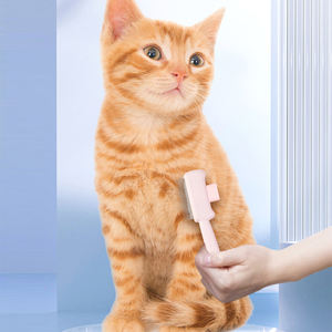 Peine Autolimpiante para Mascotas, Perros y Gatos, para Eliminar Pulgas, Garrapatas, <span class=keywords><strong>Caspa</strong></span> y Enredos, Herramienta de Aseo para Perros y Gatos - Product Image 6