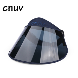 Grande de alta calidad de pvc viseras tapas de paja sombreros de Sol de moda de verano de viseras tapa - Product Image 2