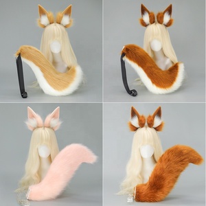 ชุดคอสเพลย์หูหมาจิ้งจอก Tamamo-NO-Mae หางตุ๊กตาอะนิเมะ - Product Image 2