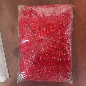 Cortina <span class=keywords><strong>de</strong></span> <span class=keywords><strong>Hilo</strong></span> Plateada para Bodas, <span class=keywords><strong>con</strong></span> Flecos Densos y Anillos para Decoración <span class=keywords><strong>de</strong></span> Puertas y Ventanas - Product Image 1