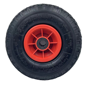 <span class=keywords><strong>Roue</strong></span> personnalisée d'usine de <span class=keywords><strong>roue</strong></span> de pneu en caoutchouc <span class=keywords><strong>gonflable</strong></span> pneumatique de 10 pouces 10*3.00-4 - Product Image 3