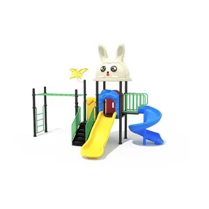 New Attractive Outdoor Freestanding High Speed Slide With Swings For Parks Or Playground