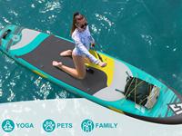 Planche de surf gonflable en gros, planche de paddle gonflable pour la pêche, planche de paddle gonflable 11'*33''*6'', planche de surf avec logo personnalisé, SUP avec accessoires