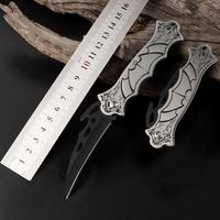 Couteau pliant tout acier pour l'extérieur, couteau de chasse Yangjiang, couteau de survie portable pour la défense personnelle