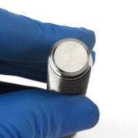 Vis à double extrémité en acier inoxydable 316L avec chanfreinage, vis métriques pour machines et assemblages industriels