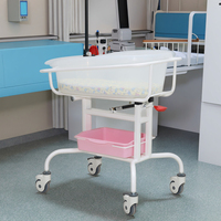 Lit d'hôpital médical pour bébé, berceau pour nourrisson avec tête réglable
