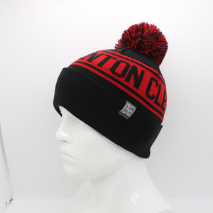 Wholesale Men And Women Warm Winter Hat 100% Acrylic Knit Beanie Hat Windproof Pom Pom Cuffed Beanie Hat <b>Ski</b> - Product Image 3
