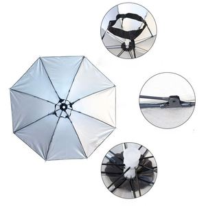 Wholesale Head-mounted <b>Hat</b> Umbrella for Tea Picking and Fishing Advertising Gift Umbrella Sun <b>Hat</b> Umbrella with Custom logo - Product Image 5